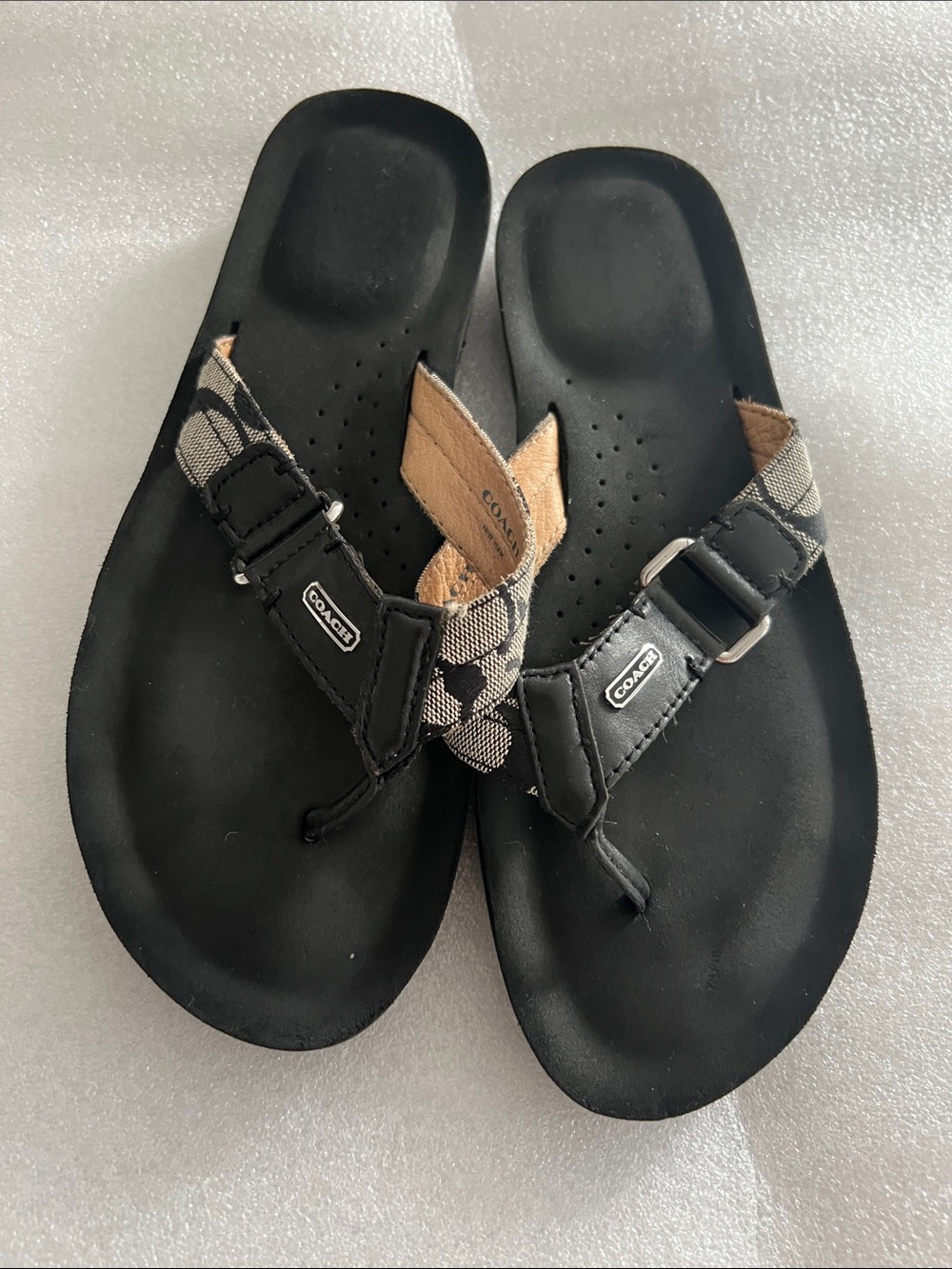 Coach Women's Jada Thong Sandals 8,5 - Picture 2 of 9